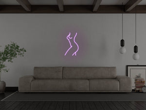 Female Body LED Neon Sign