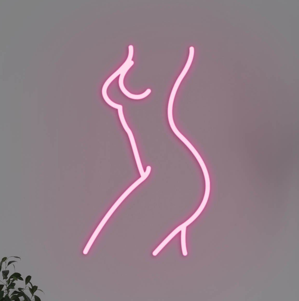Female Body LED Neon Sign