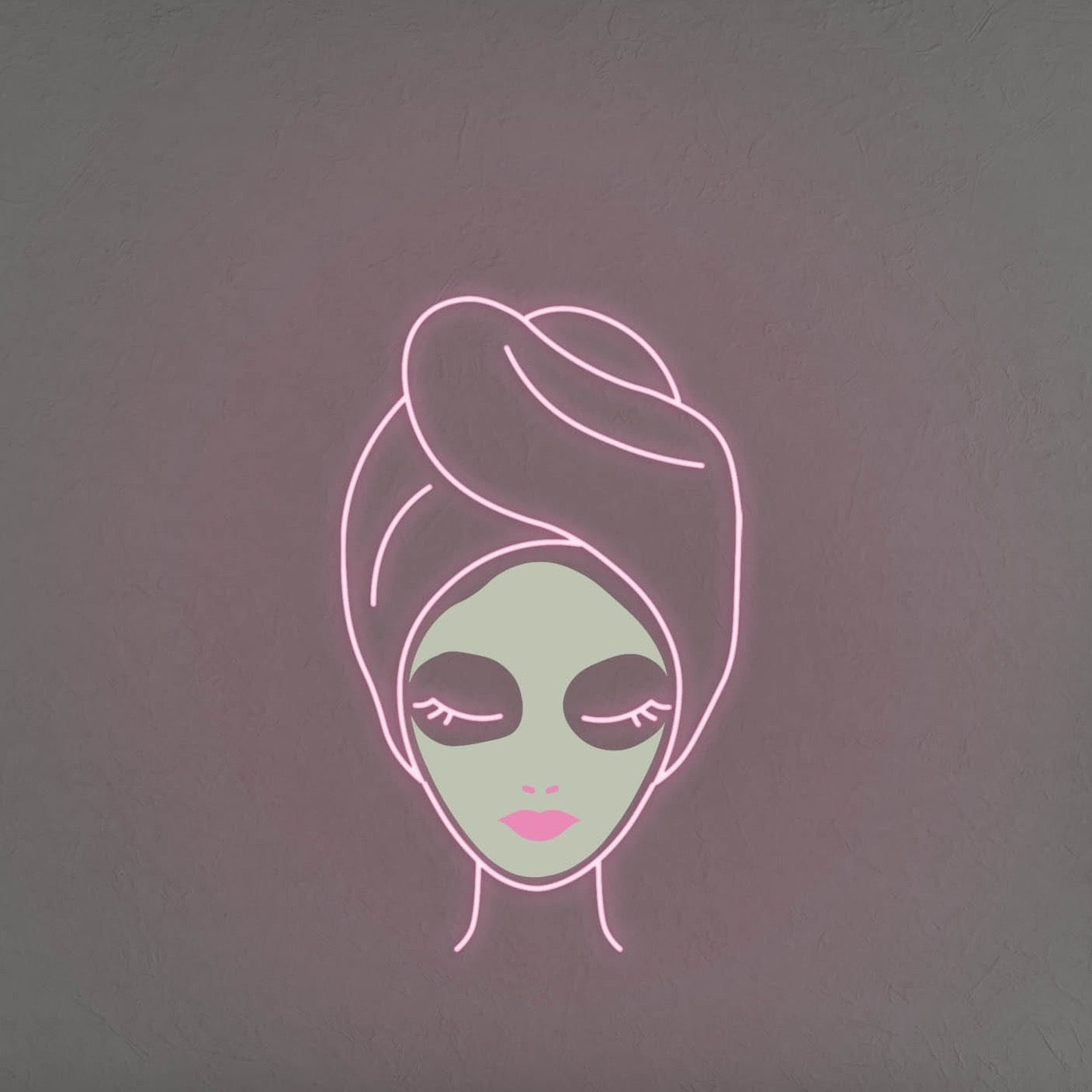 Spa Lady LED Neon Sign