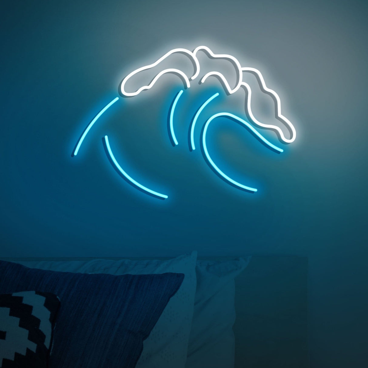 Wave LED Neon Sign
