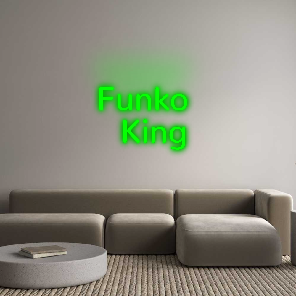 Custom Neon: Funko 
 King