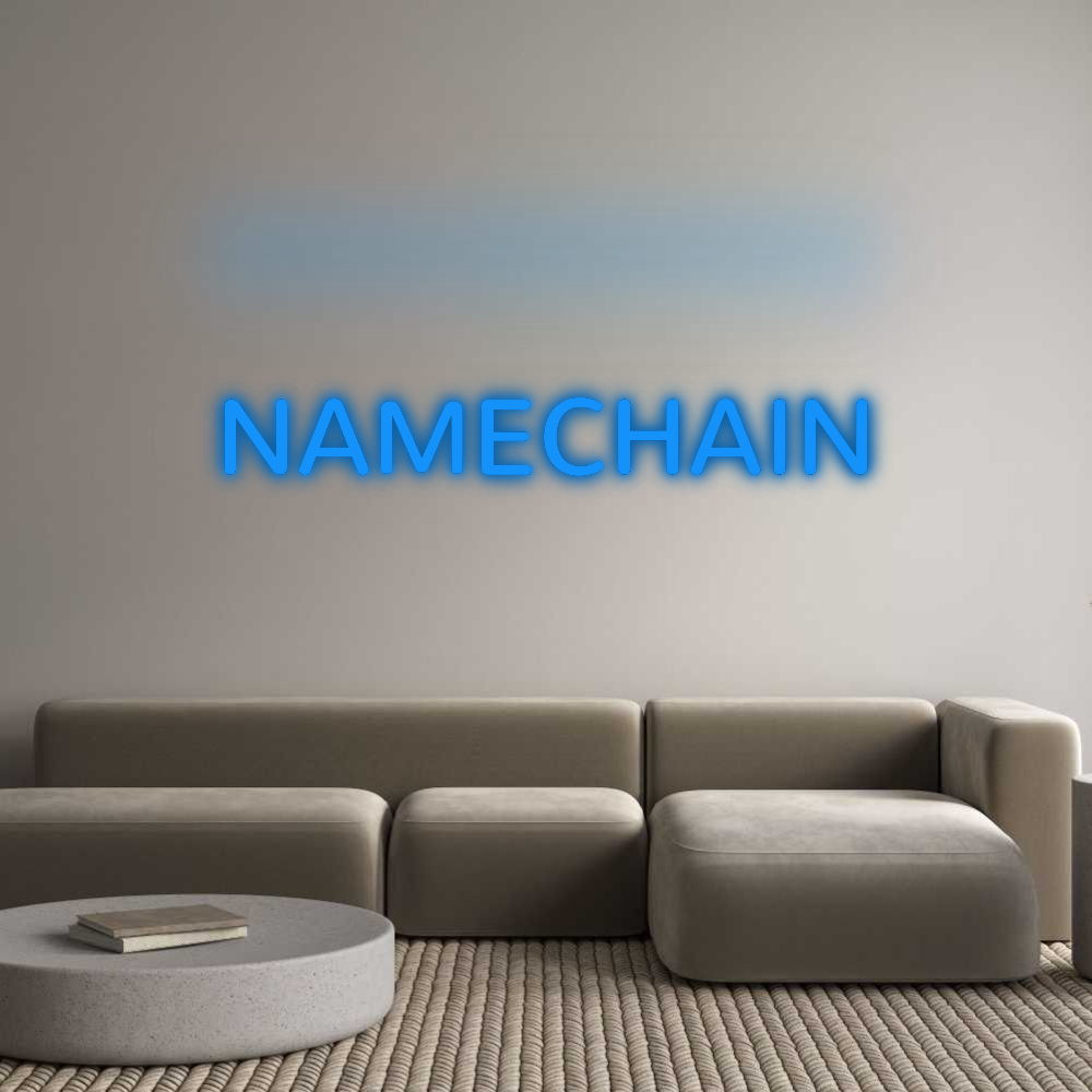 Custom Neon: NAMECHAIN