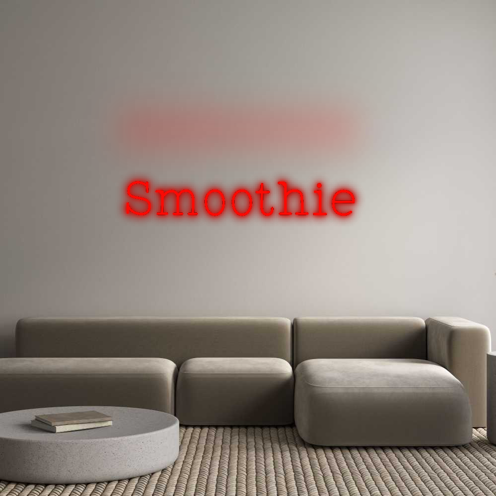 Custom Neon: Smoothie