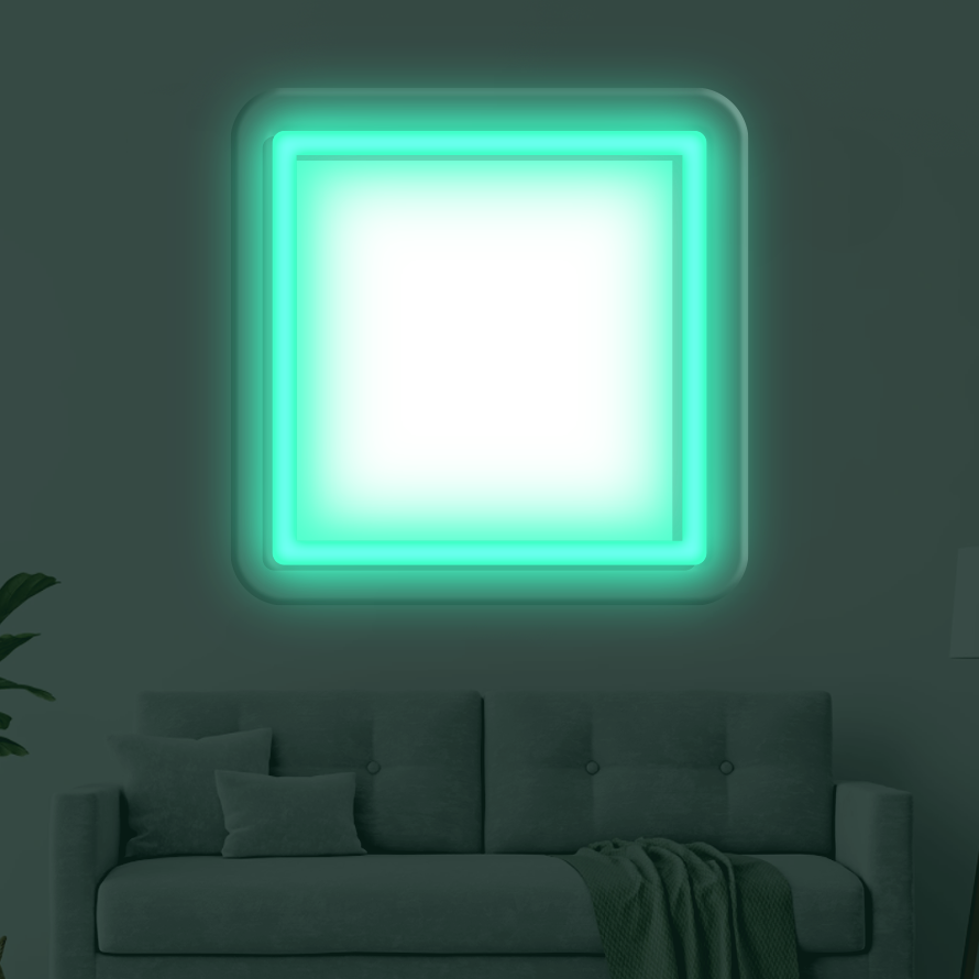 Square LED Neon Frame