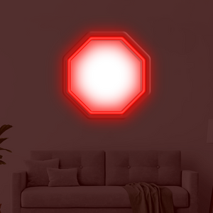 Octagon LED Neon Frame