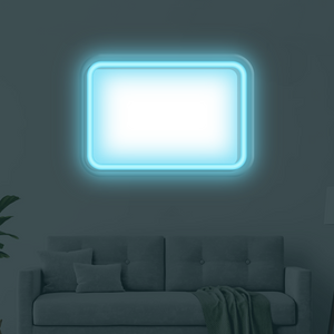 Rounded Rectangle LED Neon Frame