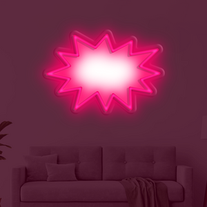 Burst LED Neon Frame