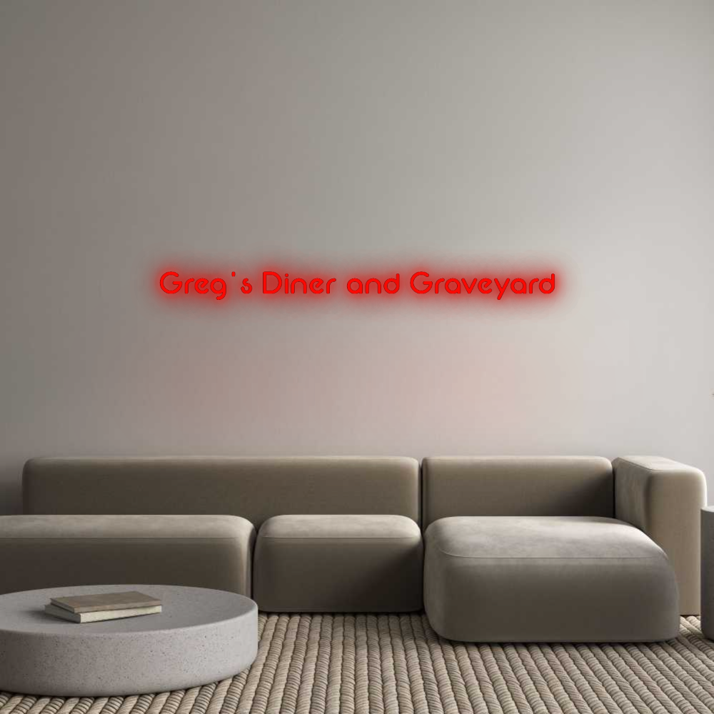 Custom Neon: Greg's Diner ...