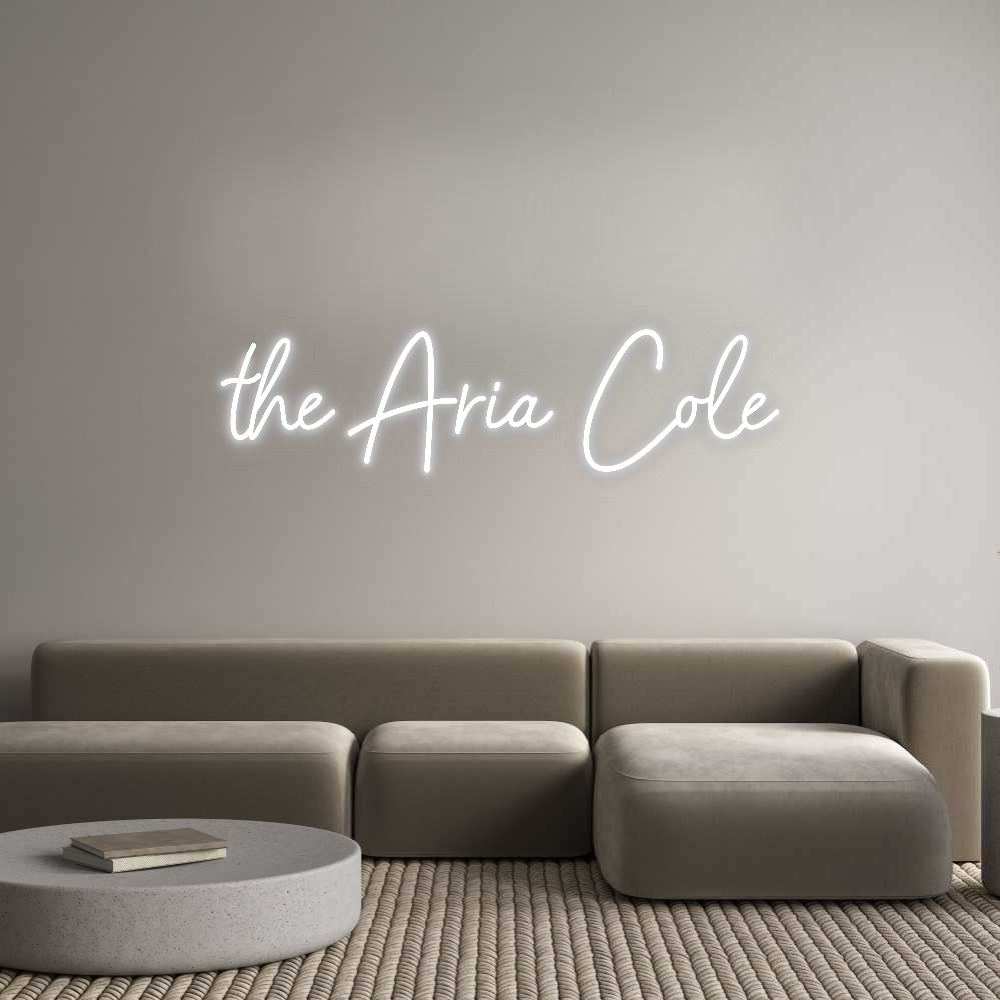 Custom Neon: the Aria Cole