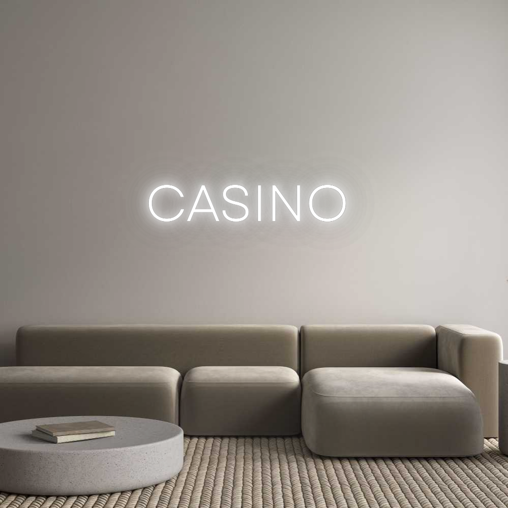 Custom Neon: CASINO