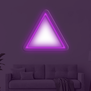 Triangle LED Neon Frame