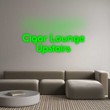 Custom Neon: Cigar Lounge ...