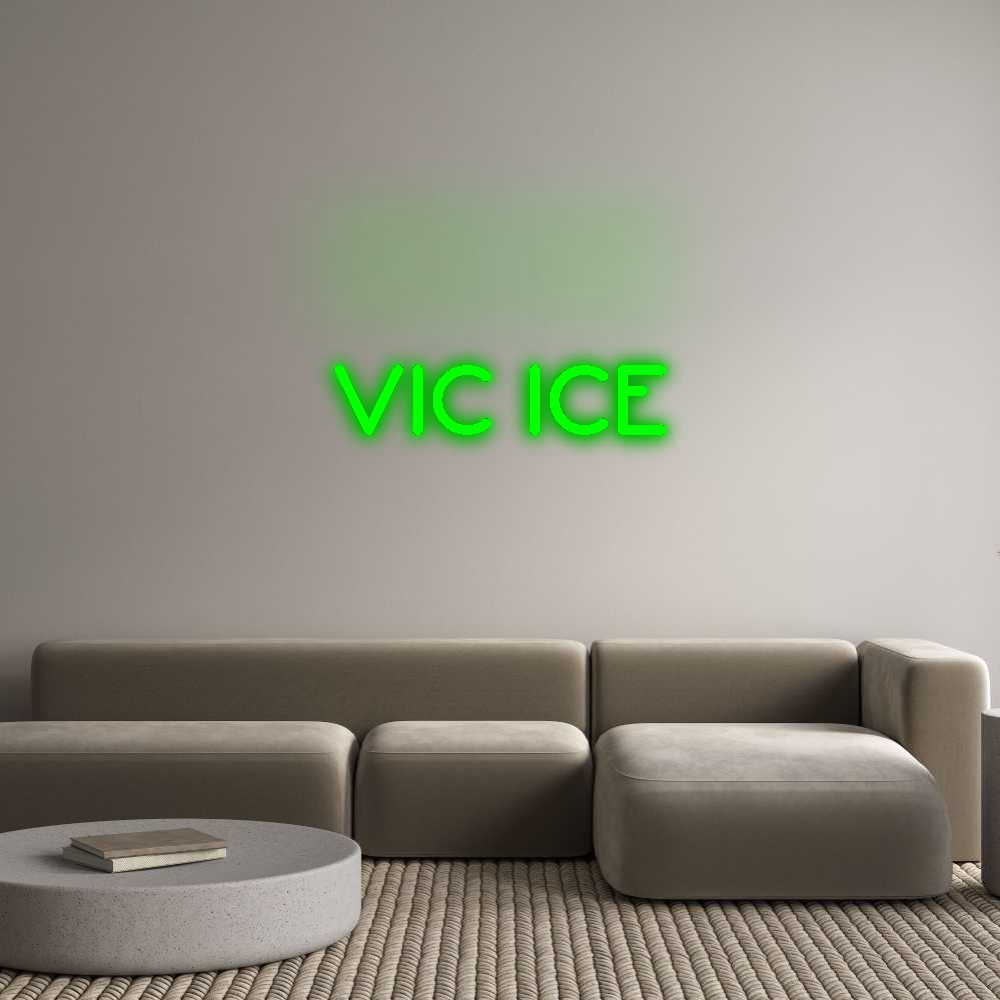 Custom Neon: VIC ICE