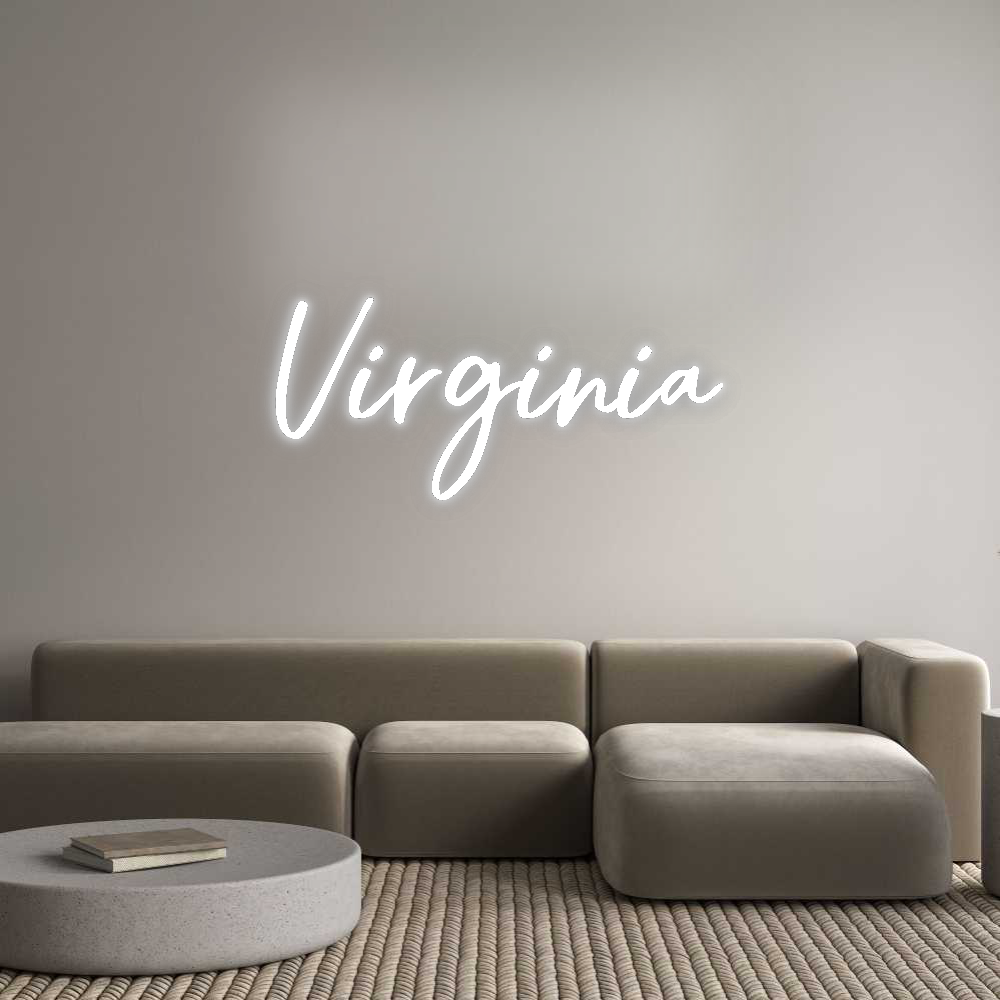 Custom Neon: Virginia