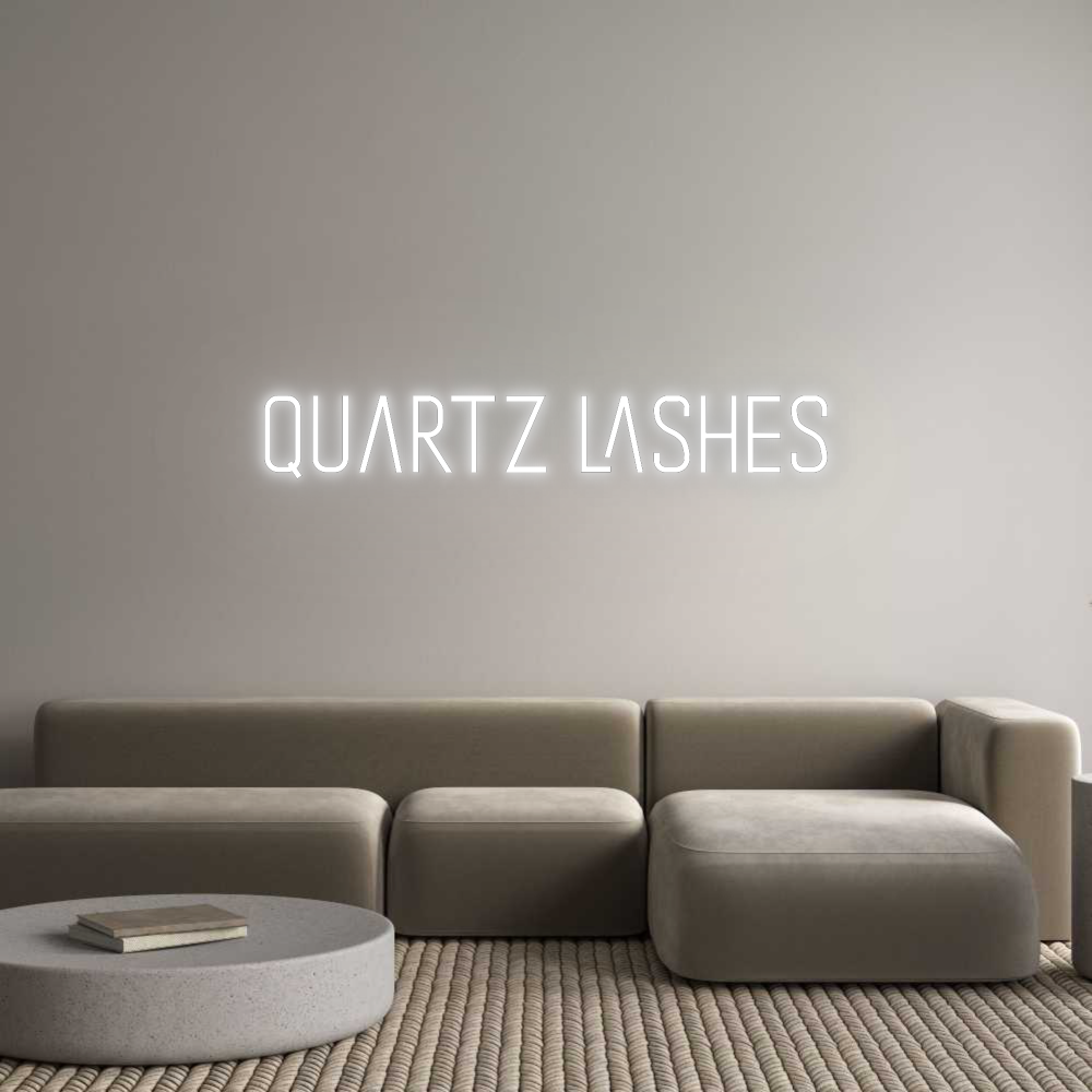 Custom Neon: Quartz Lashes