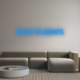 Custom Neon: ECHO STUDENTS
