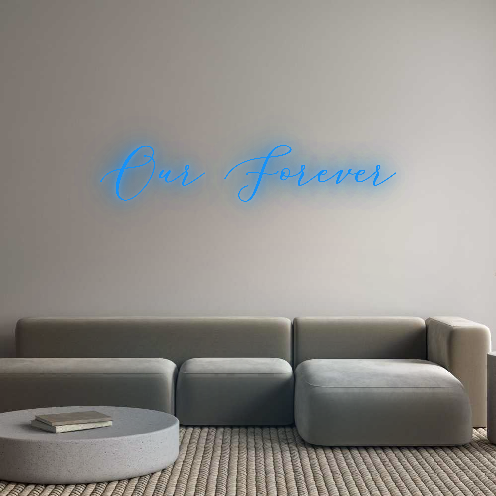 Custom Neon: Our Forever