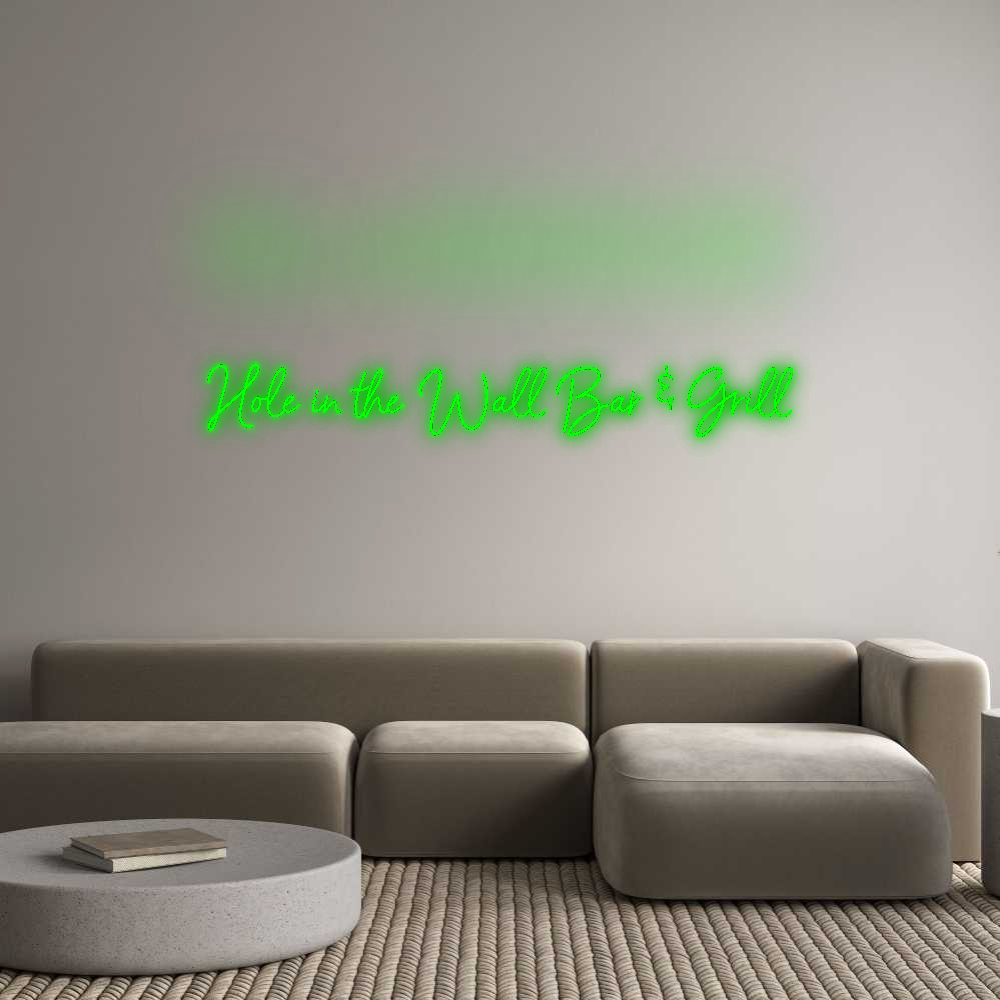 Custom Neon: Hole in the W...