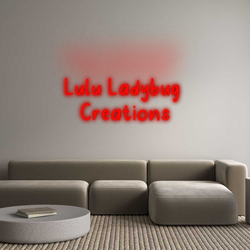 Custom Neon: Lulu Ladybug ...