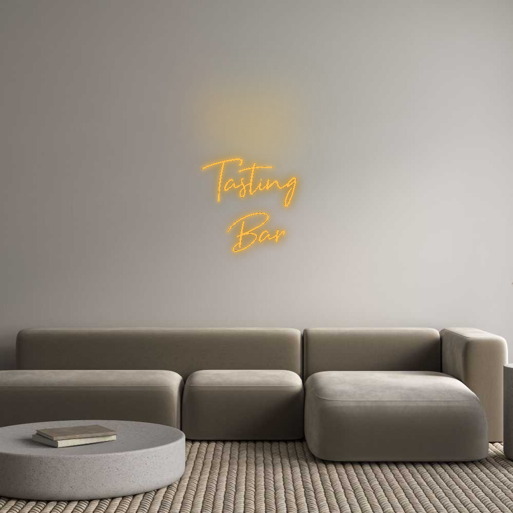 Custom Neon: Tasting 
Bar