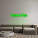 Custom Neon: Cameo Club