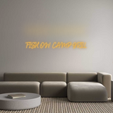 Custom Neon: FISH ON!  CAM...