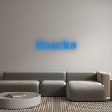 Custom Neon: Snacks