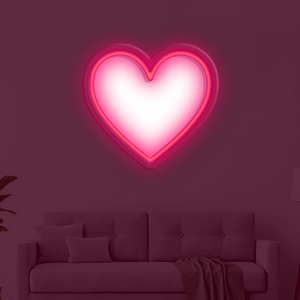 Heart LED Neon Frame