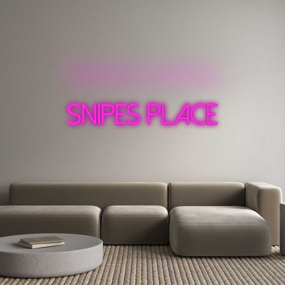 Custom Neon: Snipes Place