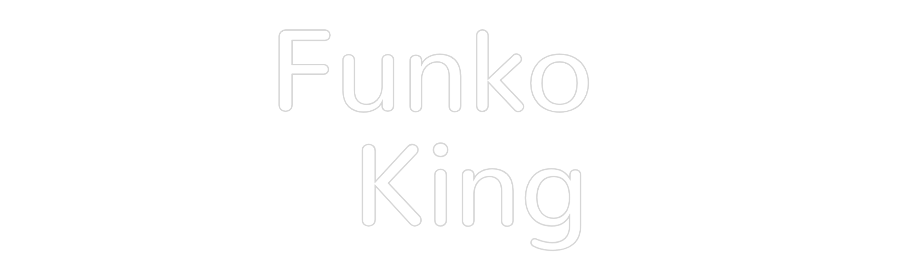 Custom Neon: Funko 
 King