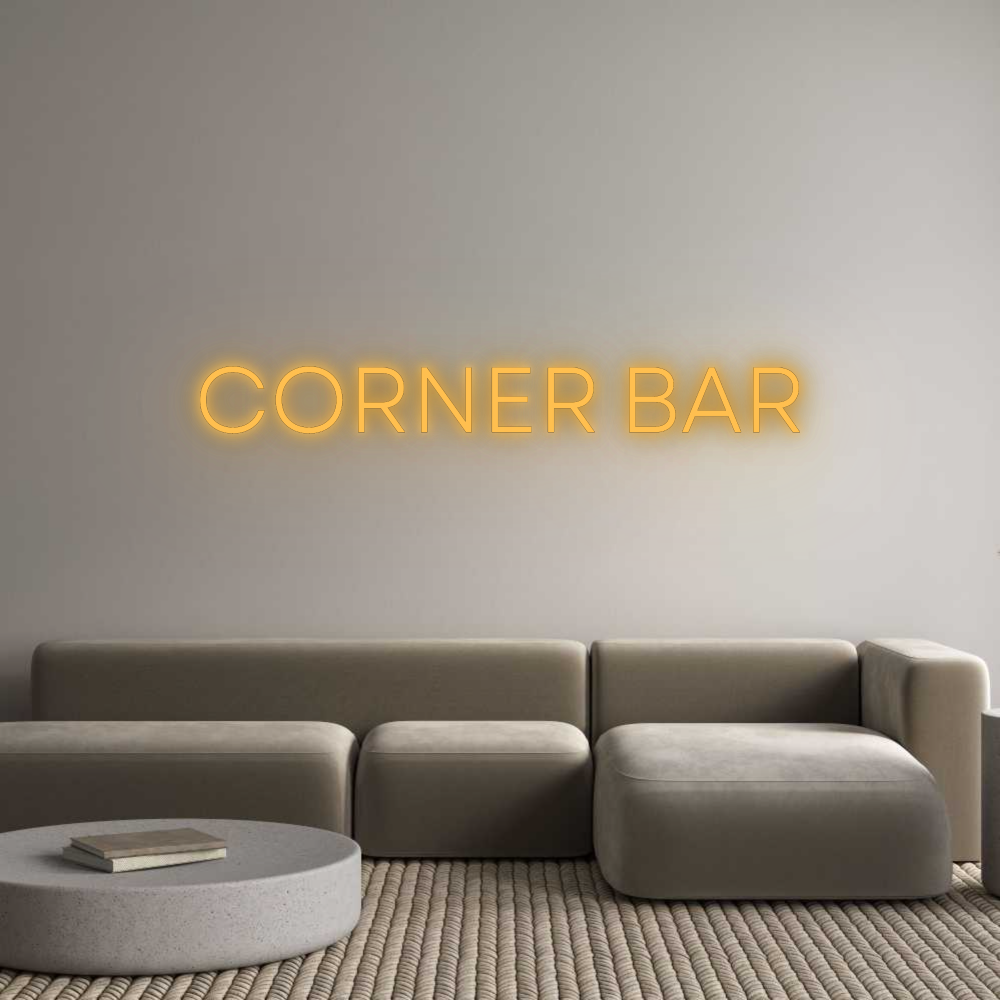 Custom Neon: CORNER BAR