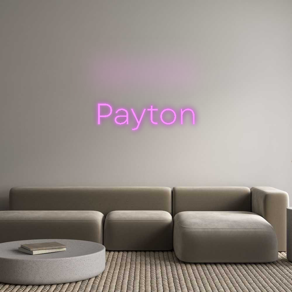 Custom Neon: Payton