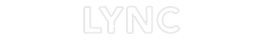 Custom Neon: LYNC