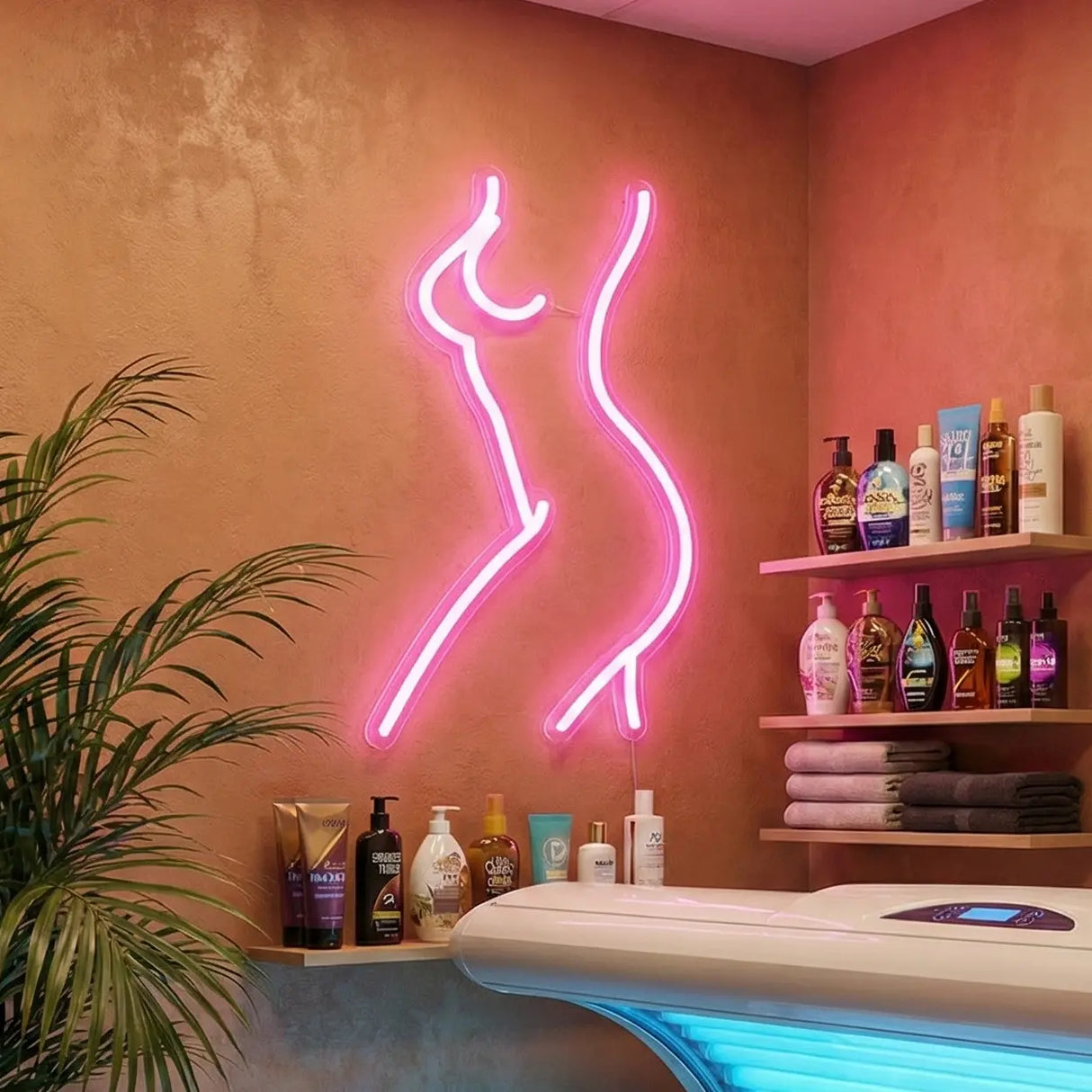 Female Body LED Neon Sign