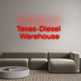 Custom Neon: Texas-Diesel ...