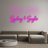 Custom Neon: Sydney & Saylor