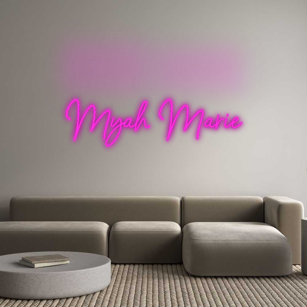 Custom Neon: Myah Marie