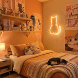 Cat LED Neon Sign