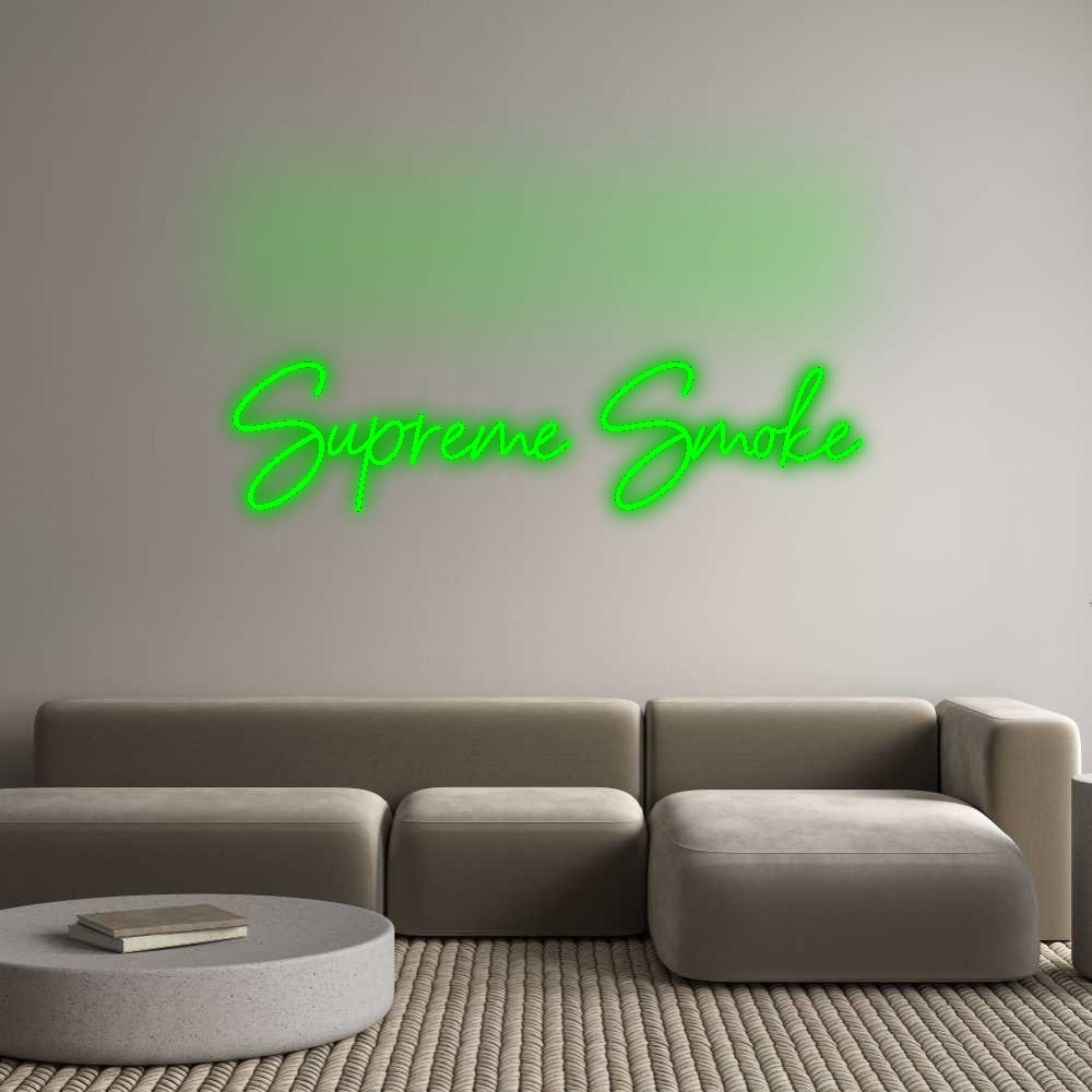 Custom Neon: Supreme Smoke