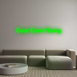 Custom Neon: Goat Gem Mining