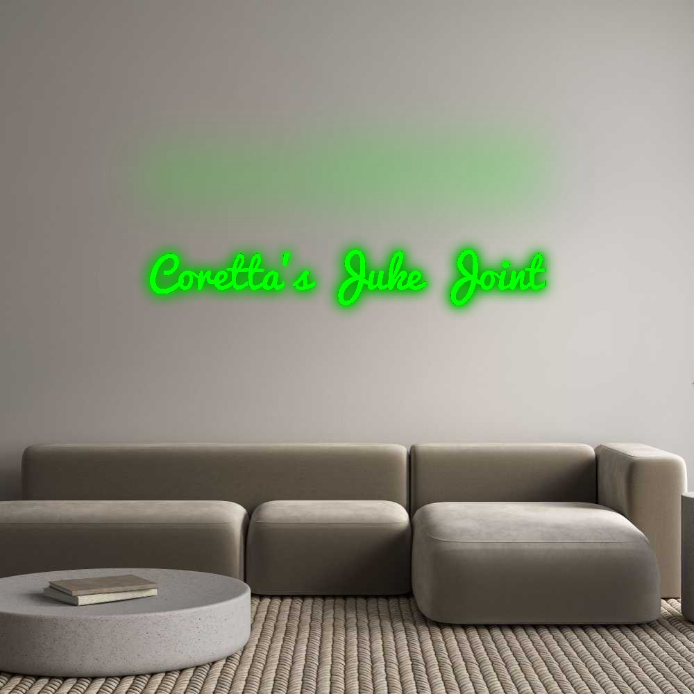 Custom Neon: Coretta’s Juk...