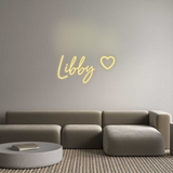 Custom Neon: Libby 