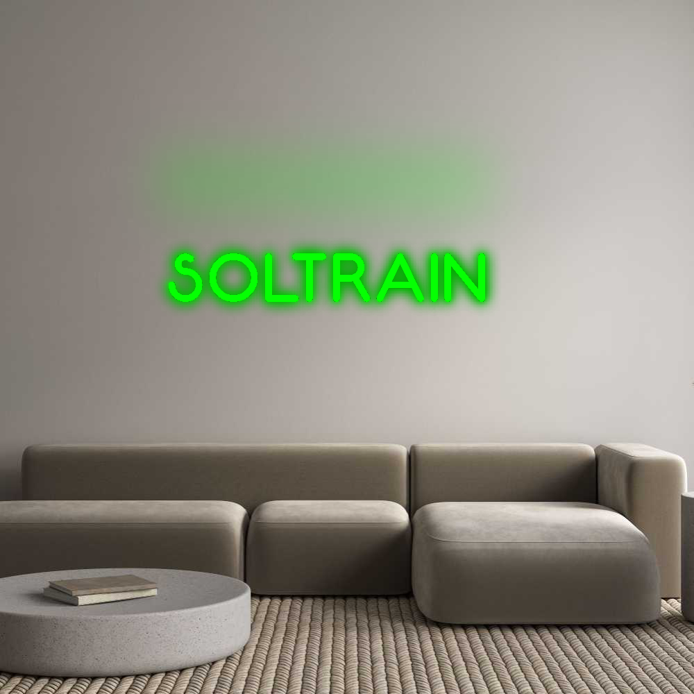 Custom Neon: SOLTRAIN