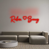 Custom Neon: Ruben  Bunny