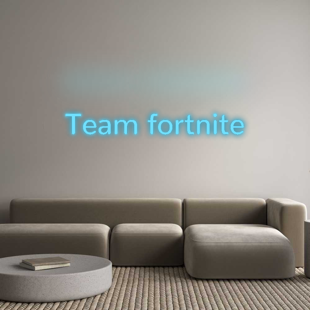 Custom Neon: Team fortnite