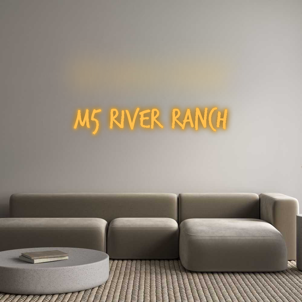 Custom Neon: M5 River Ranch