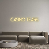 Custom Neon: CASINO TEARS