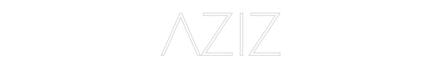 Custom Neon: AZIZ