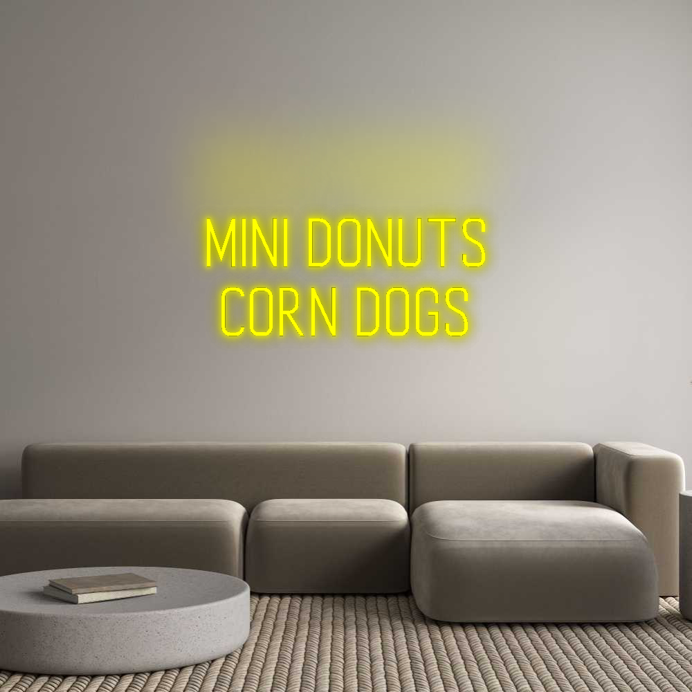 Custom Neon: MINI DONUTS
...