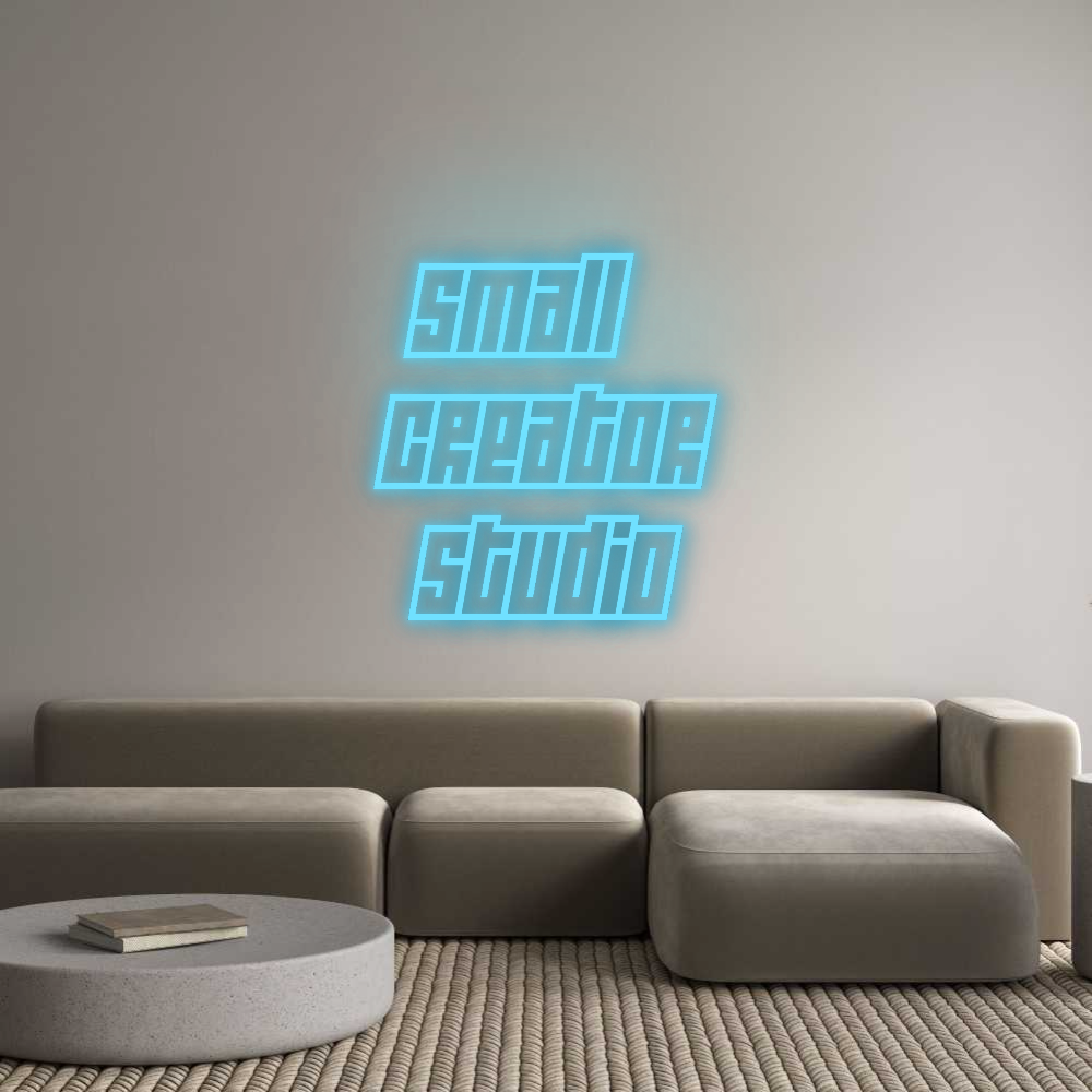 Custom Neon: Small 
Creat...